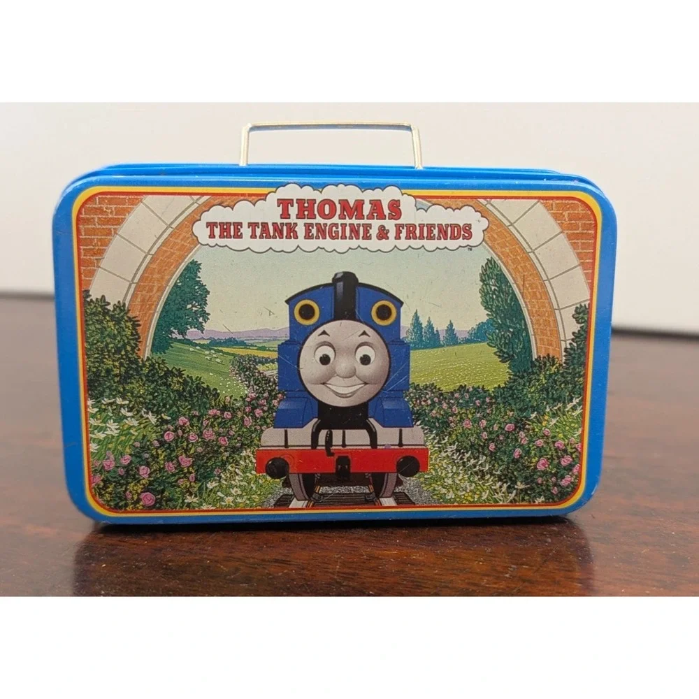 Vintage 1999 Thomas The Tank Engine & Friends Mini Tin Carrying Case Schylling